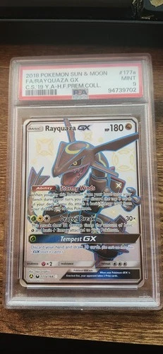 Pokémon TCG Rayquaza GX 177a/168 Celestial Storm