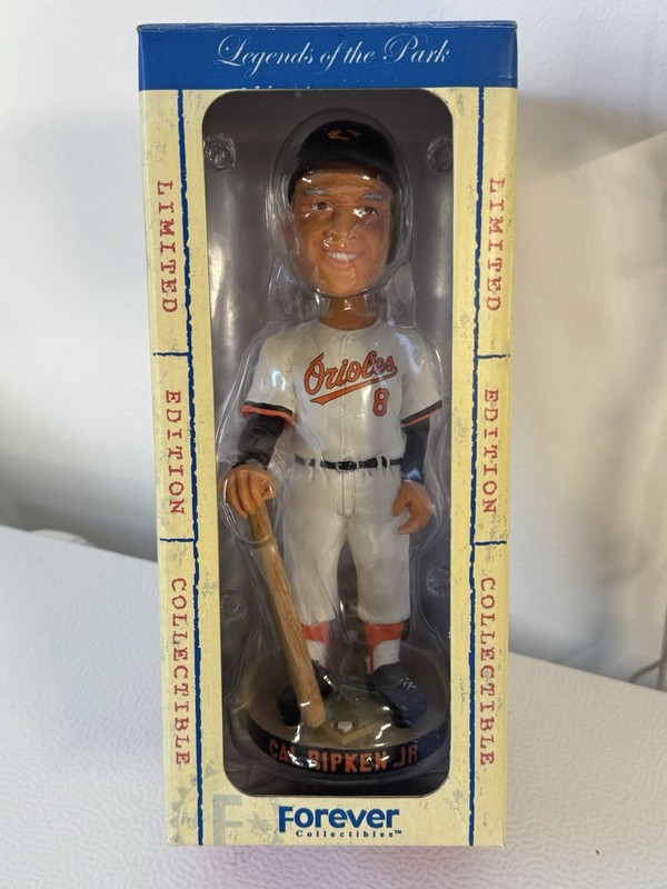 Cal Ripken Jr Orioles Cooperstown Forever Collectibles Bobblehead Bobble Nodder