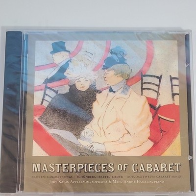 Masterpieces of Cabaret CD Britten Schönberg *Brand New *Sealed
