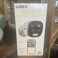 LOREX 1080p Active Deterrence WiFi Camera New