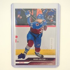 Upper Deck Extended Series 2023-24 Deluxe Ross Colton #535 Avalanche /250 NHL