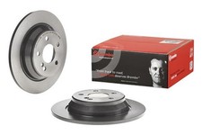 2x Bremsscheibe PRIME LINE - UV Coated BREMBO 08.9729.11 für MERCEDES KLASSE 280