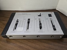 Radio Shack 4 Channel Stereo Sound Mixer 32-2056 Silver
