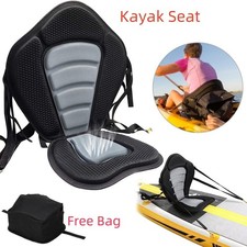Kayak Seat Adjustable Padded Canoe Back Sit on Kayak Seat Canoe Backrest Cushion