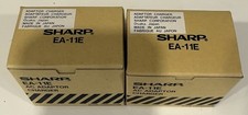 2 - New - Vintage Sharp AC Adapter 120V DC 6v 200mA for Calculators EA-11E 
