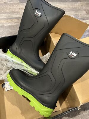 Helly Hansen Men's Green Alta PU Composite Toe Plate Premium Mud Boots HHS171S