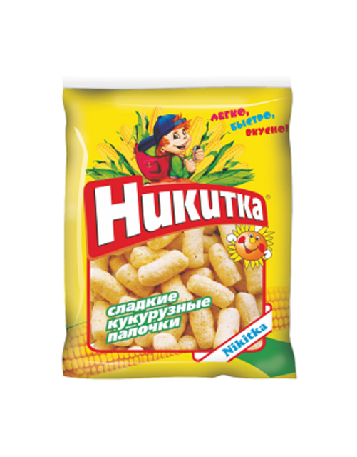 Russian sweet corn snack chips sticks NIKITKA 160 g EXTREMELY TASTY eBay