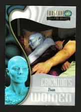 FARSCAPE THROUGH THE WORMHOLE CRICHTONS WOMEN INSERT CARD W6
