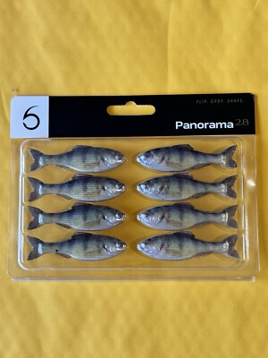  New Color   6th Sense Panorama 2.8 Swim Bait  ''Live Yellow Perch 