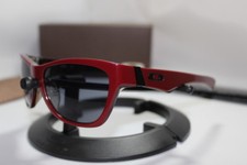 New Oakley Jupiter LX Sunglasses Brick Red/Grey 03-284