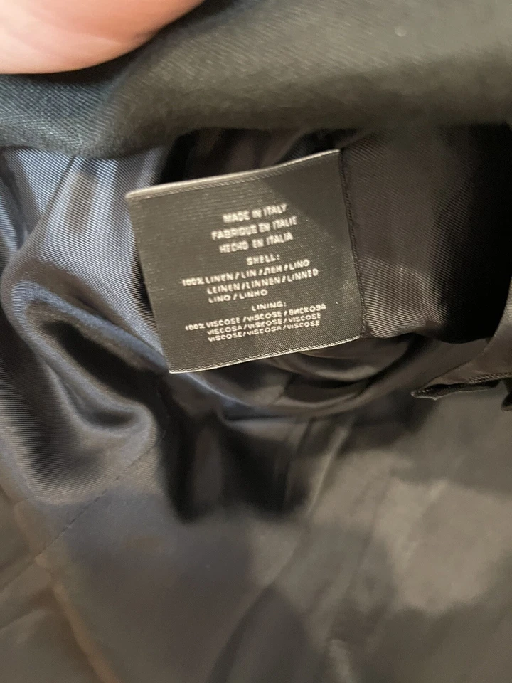 Chaqueta Blazer Ralph Lauren Etiqueta Negra Lino Anthony 40R | Polo RRL Foto 4 de 4