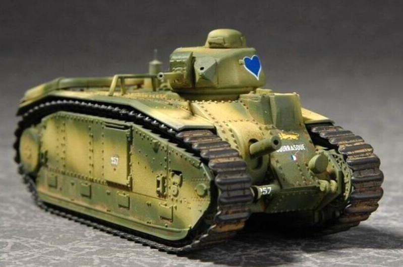 Trumpeter 07263 French Char B1 Heavy Tank in 1:72 Bausatz Neu + OVP