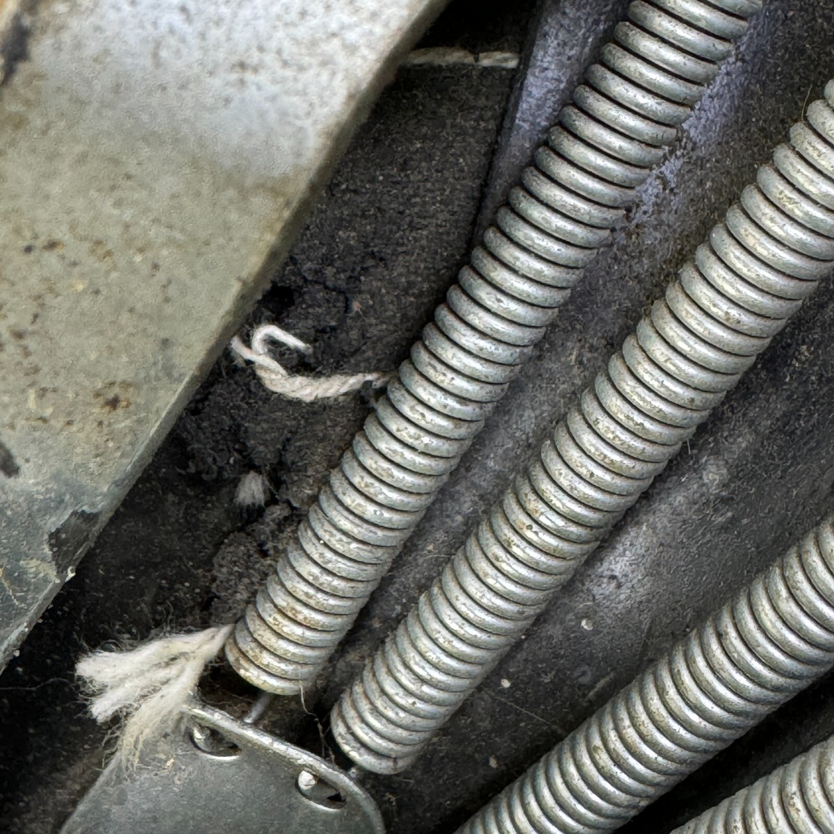 Vintage Mesinger Seat Double Phoenix Padded Old BMX Springs Flat