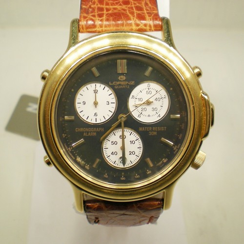 OROLOGIO LORENZ VINTAGE ANNO 1990 CRONO SVEGLIA ELETTRONICO SUB 30 MT 50528  | eBay