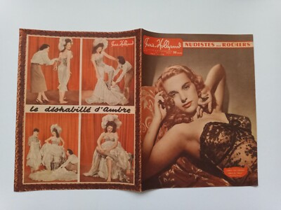 PARIS HOLLYWOOD 47 CAROL VAN DERMAN CANNES 1948 SHELLEY WINTERS CINEMA PIN UP
