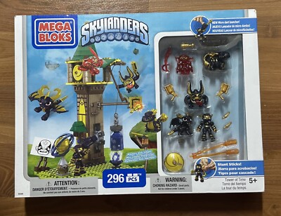 Mega Bloks Skylanders Tower of Time Building Set Legendary Figures