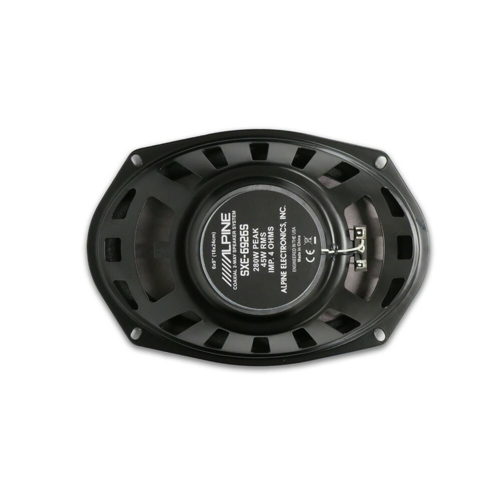 Alpine SXE-6926S 6x9 Car Audio 2-way Coaxial Speakers (Pair) 6x9" Inch 280 watts