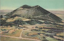 Postal Volcán extinto Monte Capulin 30 millas East Raton casi nuevo