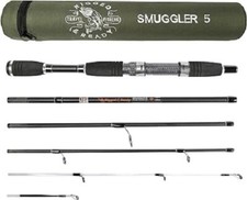 Smuggler 5 Compact Travel Rod & Case + 2 Tips 140+160cm Rod Options