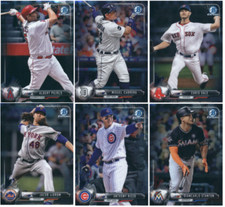 2017 Bowman Chrome Baseball - Base Set Cards - Choose From Card #'s 1-100