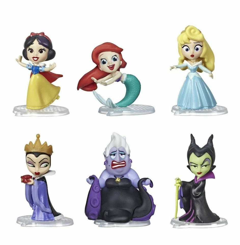 Disney Princesa Comic Royals Rival Set Úrsula Ariel Aurora Maléfica Nuevo Foto 2 de 4