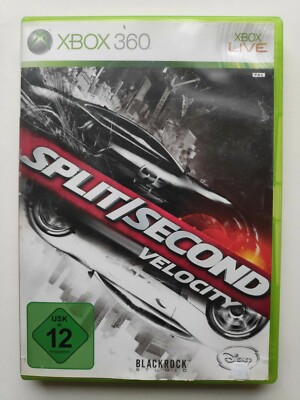 Split/Second: Velocity (Microsoft Xbox 360, 2010, DVD-Box)