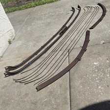 Oem 1937 Oldsmobile F-37 Headliner Bows With Mounting Brackets Hardware Oem 1937 Oldsmobile F-37 Headliner Bows With Mounting Brackets Hardware