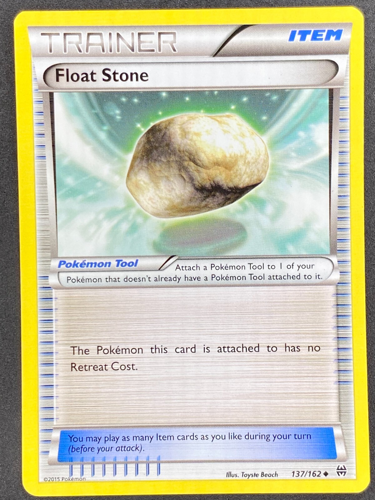 Pokémon Float Stone 137/162 BKT BREAKthrough LP