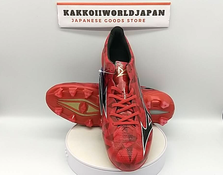 MIZUNO Soccer Cleats Mizuno Alpha 2 JAPAN Ruby Red/Black