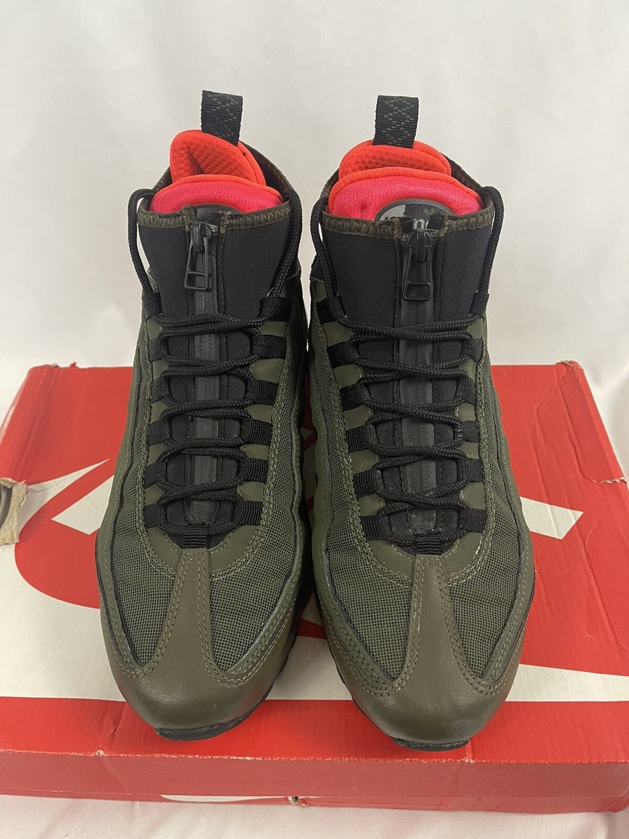 NIKE AIR MAX 95 SNEAKERBOOT DARK LODEN OLIVE GREEN 806809 