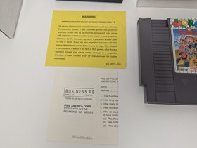 Kickle Cubicle NES (Nintendo Entertainment System, 1990) CIB sin p&oacute;ster probado