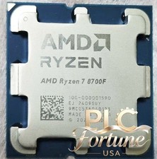 Used AMD Ryzen 7 8700F R7 8700F AM5 4.1 GHz 8-Core 16MB 65W CPU Processor