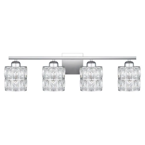 Polished Chrome Four Light Bath from the Gibson Collection - Picture 2 of 5