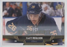 2013-14 Upper Deck UD Exclusives 51/100 Matt Moulson #384 i9y