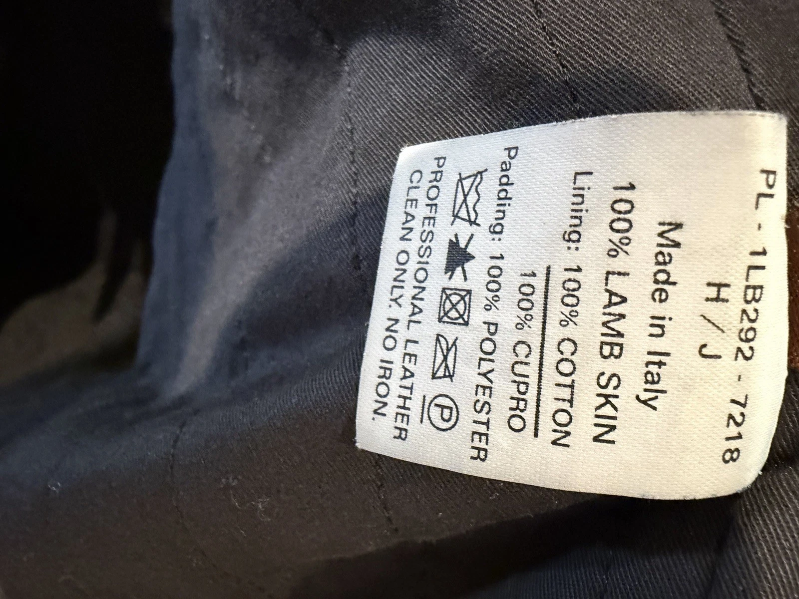 Bally Leather Jacket Men’s Black Size 36 (IT 46) Made In Italy image 8
