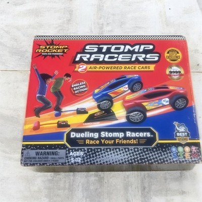 Stomp Rocket Dueling Stomp Racers - 2 Air Powered Race Cars READ DESCRIPTION