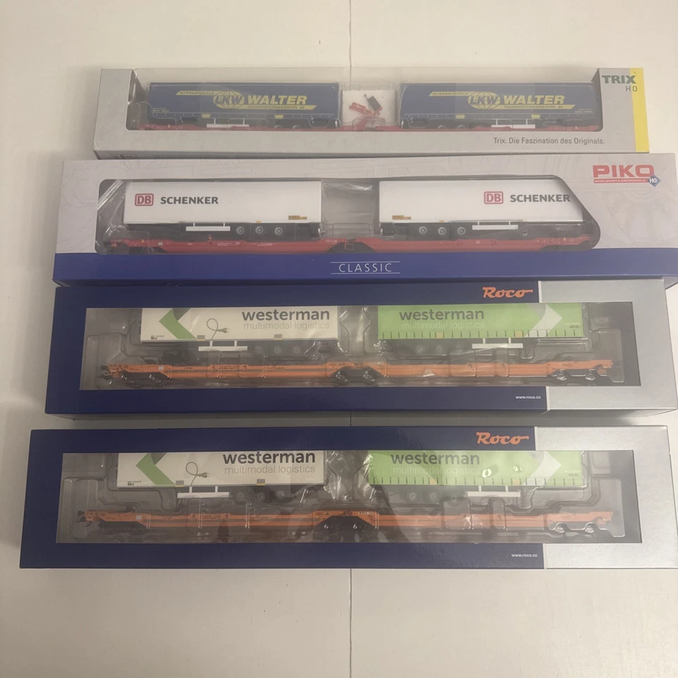 Roco H0 Doppeltaschen Gelenkwsgen 77399