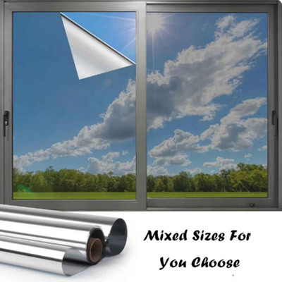 One Way Window Privacy Film Mirror Tint UV Heat Control Static Cling
