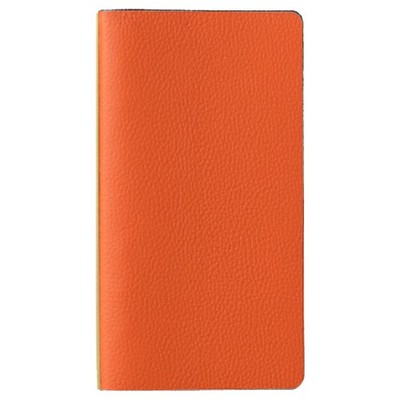PLOTTER Shrink Narrow Size Leather Binder Orange 77716497 6-Ring 11mm