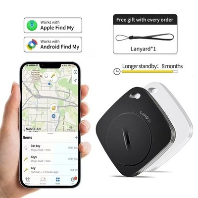 Android Smart Tracker GPS Locator Find Hub Tag Auto Fahrrad Schlüssel Anti verloren Gerät