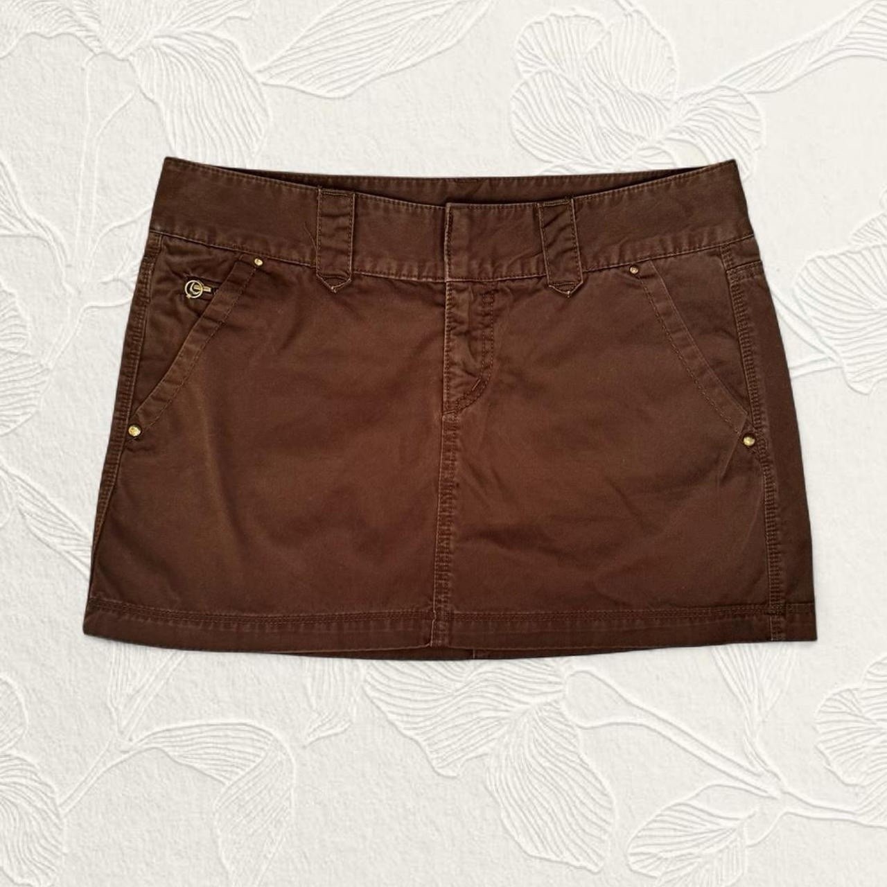 Vintage Express Women’s  Brown Mini Skirt Size 6