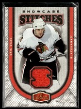 2006-07 Flair Showcase Stitches Eric Daze Chicago Blackhawks #SS-ED