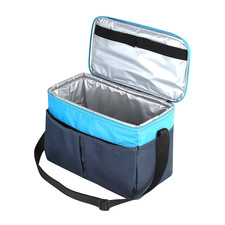 Igloo Fully Insulated Collapse and Cool 12 Can Bag  Blithe/Dress Blue  LAST FEW