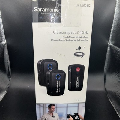 Saramonic Blink 500 B2 Ultracompact 2-Person Wireless Mic System With Lavaliers
