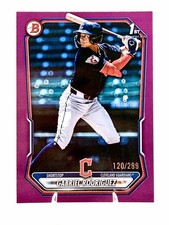 2026 Bowman 1st Prospect PAPER FUCHSIA BORDER/299 Gabriel Rodriguez Guardians