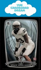 Yawin Smallwood 2014 Bowman #94 Rookies Black RC Rookie Atlanta Falcons