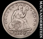 1854 Seated Liberty Quarter- Silver- Scarce Better Date- No Reserve #J9127
