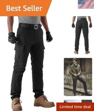 Tactical Pants for Men, Cargo Pants Water Resistant Ripstop, Lightweight Work...