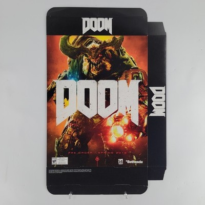 DOOM Baron of Hell Rare Gamestop Promotional Display Box Spring 2016 New
