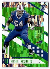 2017 Panini Unparalleled Richie Incognito #17 Lime Green Wind Chimes (RC)